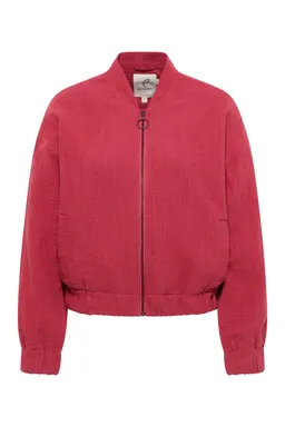 Tranquillo Jacke Rumii aus Bio-Baumwolle - garnet red / 40 – Produktbild 1 von 1
