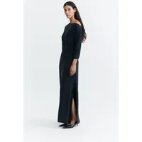 thinking mu Thinking MU Damen vegan Langes Schwarzes Abendkleid – Produktbild 1 von 1