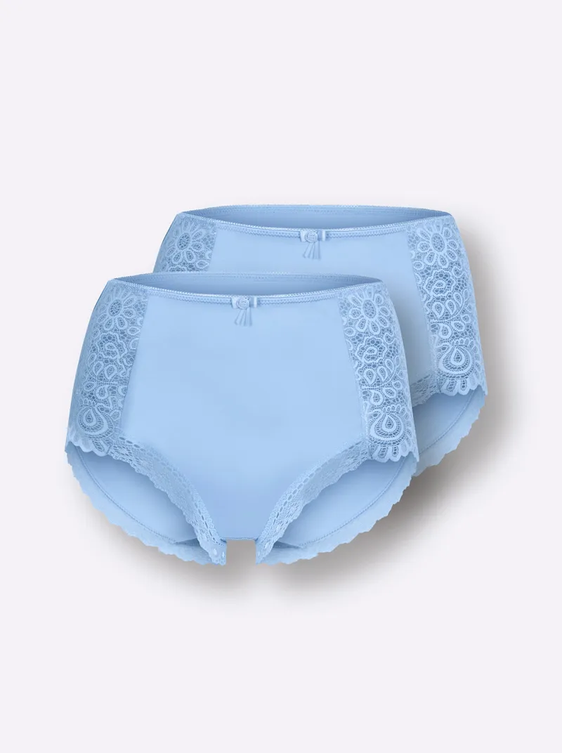 wäschepur Taillenslip eisblau, Eisblau, – Produktbild 1 von 3