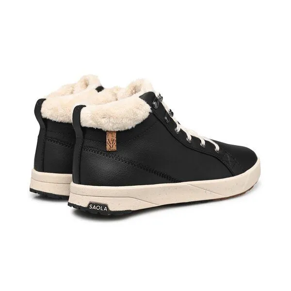 SAOLA SAOLA Vegane Winterschuhe - gefüttert und wasserabweisend - Bergen Warm Women, Black, – Produktbild 3 von 3