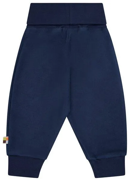 loud + proud loud + proud Babys & Kinder Hose aus Baumwoll-Fleece, GOTS-zertifiziert, Ultramarine(blau), – Produktbild 3 von 3