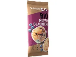 Schnitzer Schnitzer Bio-Muffin "Blaubeere", 2er-Pack, glutenfrei, 140 g – Produktbild 1 von 1