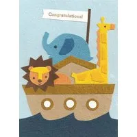 Cards from Africa Eco & Fair - Geburtskarte - Arche Noah - Cards from Africa – Produktbild 1 von 1