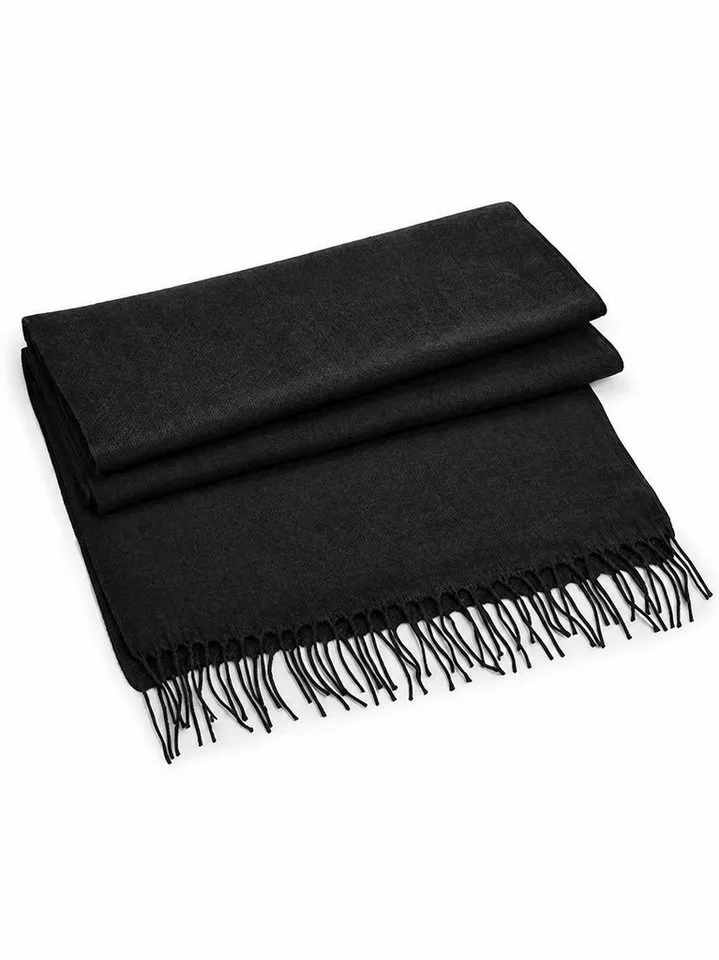 Beechfield Beechfield Schal Schals Classic Woven Scarf - 186 x 47 cm, Black, – Produktbild 2 von 4