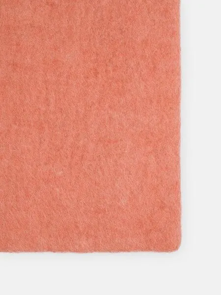 myfelt myfelt Filzteppich rechteckig, 100% reiner Schurwolle, Lachsfarben (lea), – Produktbild 1 von 4