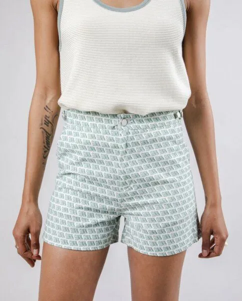 Brava Fabrics Brava Fabrics Guapa Lola Shorts White – Produktbild 1 von 4