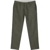 KnowledgeCotton Apparel KnowledgeCotton Apparel Leinen-Hose CHUCK, Burned olive, – Produktbild 1 von 1