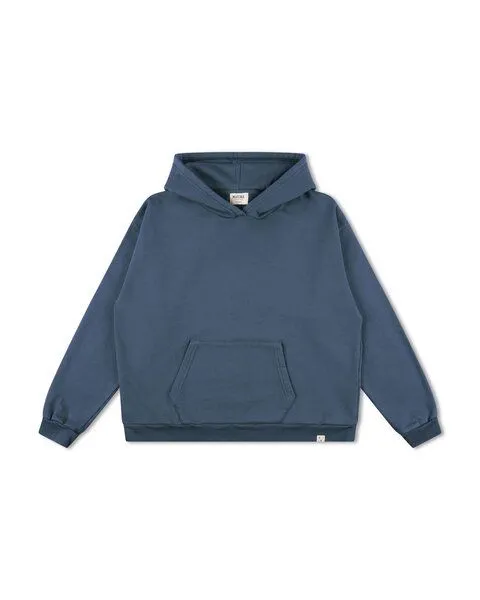 MATONA Matona Kapuzenpullover für Kinder aus Bio-Baumwolle / Sweathoodie, Sail blue, – Produktbild 4 von 4