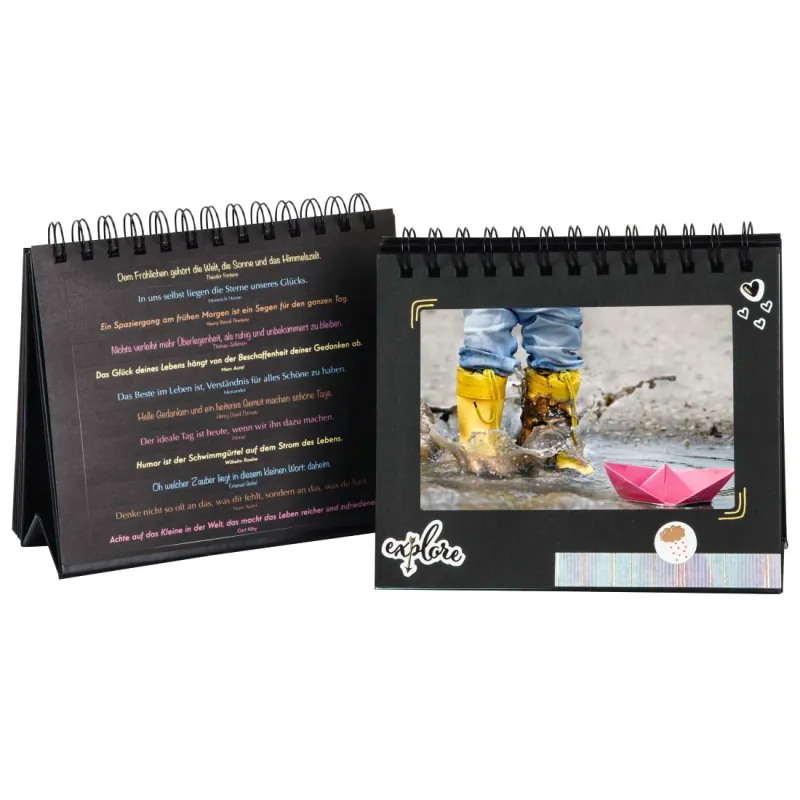 Hama Hama Spiralbuch-Aufsteller für 12 Bilder im Format bis 11x15 cm, Neutral, – Produktbild 4 von 4