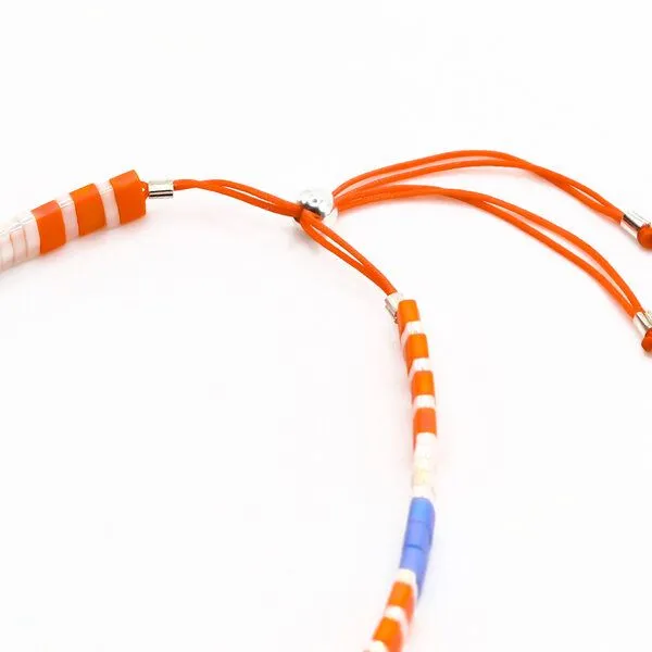 juni juni Breites Perlenarmband "Capri" mit verstellbarem Verschluss – Produktbild 4 von 4