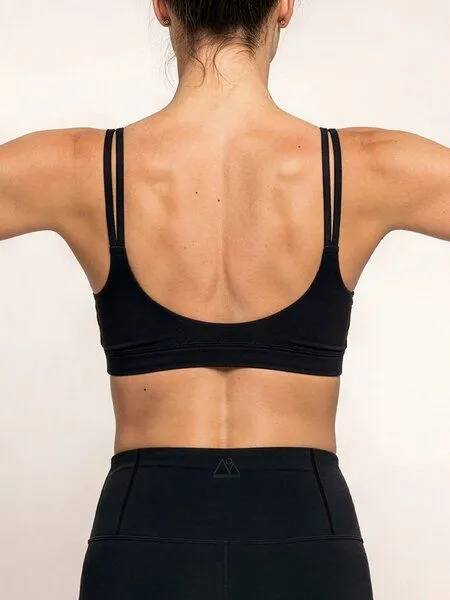 nice to meet me nice to meet me Breathe Bra, Deep black, – Produktbild 4 von 5