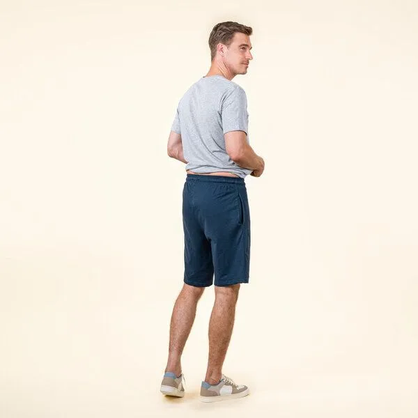 Living Crafts Living Crafts Herren Sweat-Shorts - CHARLIE, Navy, – Produktbild 2 von 4