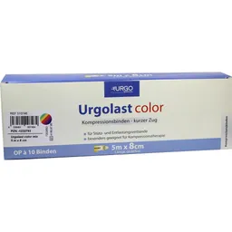 Urgo URGOLAST Color Mix Binde 8 cmx5 m 10 St Binden – Produktbild 1 von 1