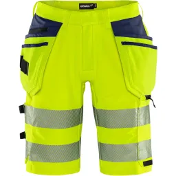 Fristads Bermudas mit hoher Sichtbarkeit Klasse 2 Fristads Green 2646 GSTP – Produktbild 1 von 1