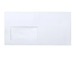 100 DL Briefumschläge SK m.F. recycling weiß 80g – Produktbild 1 von 1