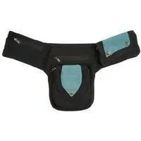 short'n'pietz short'n'pietz handgenähte Gürteltasche mit verstellbarem Gürtel, Blau, – Produktbild 2 von 8