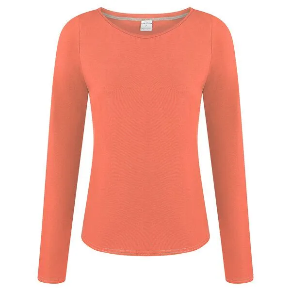 Frija Omina Frija Omina Bio Longsleeve "Ubu", Sorbet, – Produktbild 1 von 2