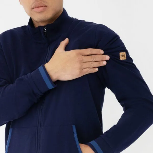 TAO Sportswear TAO Sportswear Herren Freizeitjacke aus Bio-Baumwolle Ingo – Produktbild 3 von 4