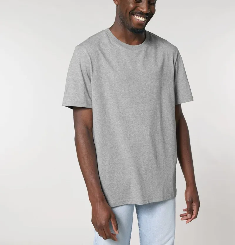 UNIPOLAR UNIPOLAR Basic T-Shirt Creative, Heather grey, – Produktbild 1 von 1