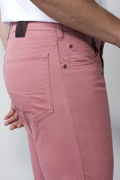 M 5 BY MEYER M 5 BY MEYER Five Pocket im Mikro Print, Rot (lachs), – Produktbild 5 von 5