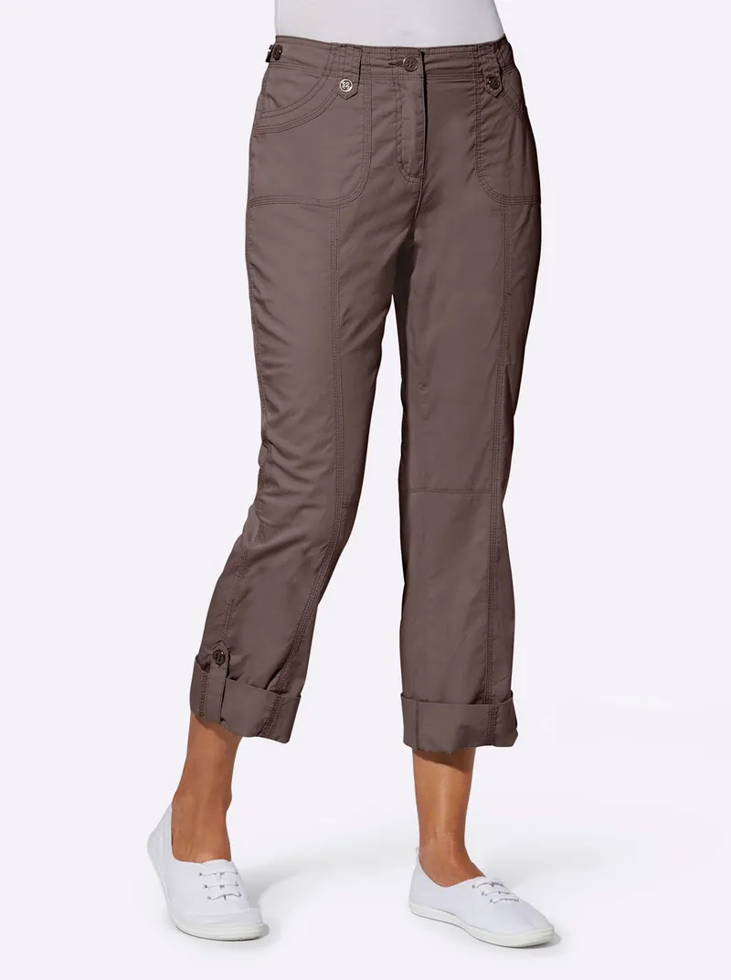 Witt Baumwollhose, Dunkeltaupe, – Produktbild 1 von 3