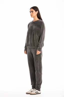 RAVENS VIEW IBIZA RAVENS VIEW IBIZA Damen vegan Sweatshirt Ona Carbon Wash – Produktbild 1 von 1