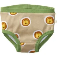 HANS NATUR Kinder Slip Bio-Baumwolle Löwe Gr. 98/104 – Produktbild 1 von 1