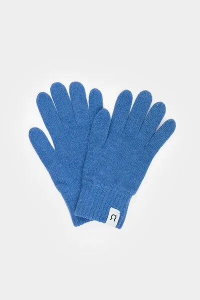 Rifò - Circular Fashion Made in Italy Rifò - Circular Fashion Made in Italy Recycelte Kaschmir-Handschuhe – Pier Paolo, Blau jeans, – Produktbild 1 von 2