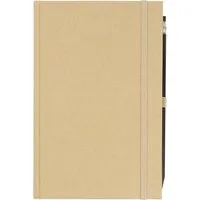 Memo memo Skizzenbuch Leinen A5, (B 130 X H 202 mm) beige, 176 Seiten, Zeichenband, blanko – Produktbild 1 von 1