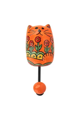Tranquillo Wandhaken ORANGE CAT - orange – Produktbild 1 von 1