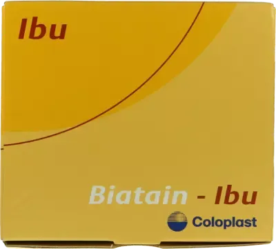 Coloplast BIATAIN Ibu Schaumverband 10x10 cm nicht haftend 5 St Verband – Produktbild 1 von 1