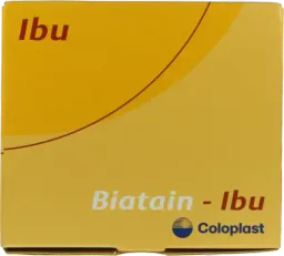 Coloplast BIATAIN Ibu Schaumverband 10x10 cm nicht haftend 5 St Verband – Produktbild 1 von 1
