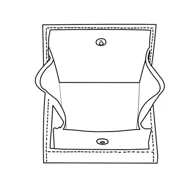 Simaru Simaru Mini Geldbeutel aus Korkleder mit RFID Schutz & Wiener Schachtel, Beige, – Produktbild 3 von 4