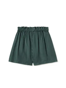 TWOTHIRDS TWOTHIRDS Damen vegan Shorts Giske Tiefgrün – Produktbild 1 von 1