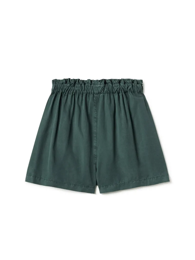 TWOTHIRDS TWOTHIRDS Damen vegan Shorts Giske Tiefgrün, Dunkelgrün, – Produktbild 1 von 2