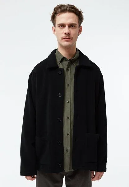 Givn Berlin Givn Berlin Wolljacke GBVINCENT aus recyceltem Wollgemisch, Black, – Produktbild 1 von 4