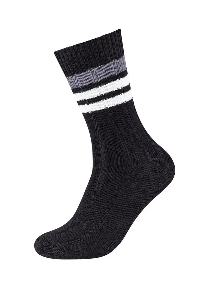 CAMANO CAMANO Socken 2er Pack, Schwarz, – Produktbild 2 von 3
