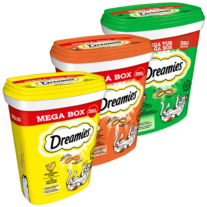 Dreamies DREAMIES Das Mega Box Triple Duo Pack – Produktbild 1 von 2