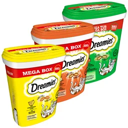 Dreamies DREAMIES Das Mega Box Triple Duo Pack – Produktbild 1 von 1