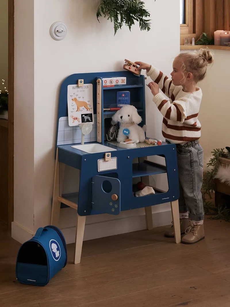 Vertbaudet Vertbaudet Kinder Tierarztpraxis, Braun, – Produktbild 1 von 4