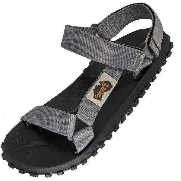 Gumbies Gumbies Scrambler - Nachhaltige Trekkingsandalen, Grau, – Produktbild 3 von 4