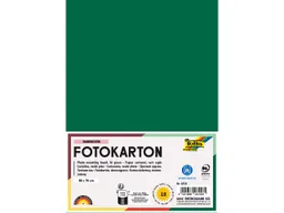 folia folia Fotokarton, 300 g/m², 50 x 70 cm, 10 Bogen, tannengrün – Produktbild 1 von 1