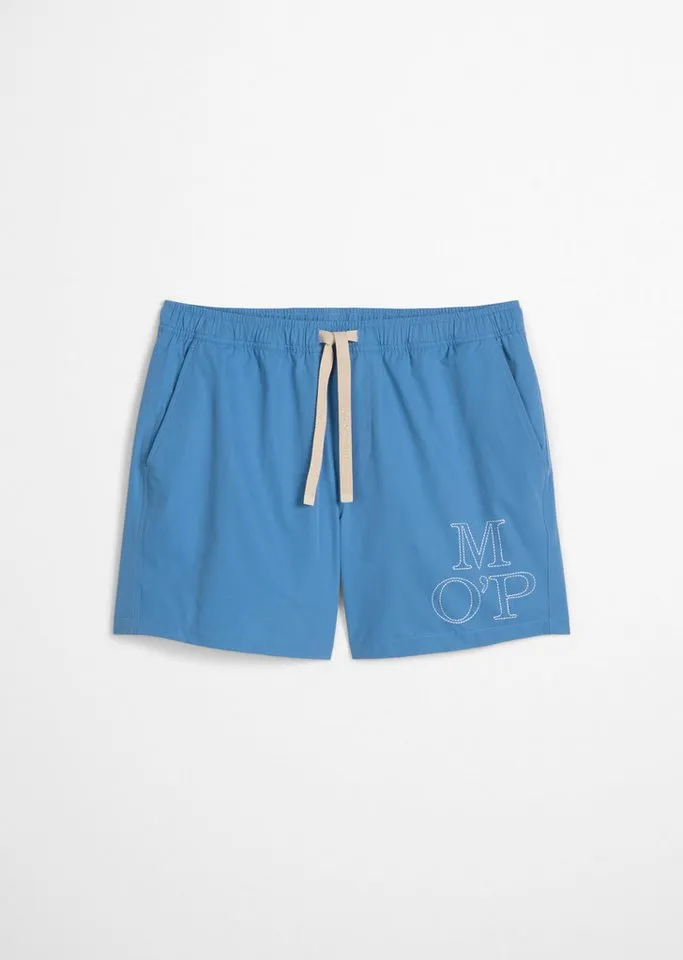 Marc O'Polo Marc O'Polo Badeshorts Essentials, Blau, – Produktbild 2 von 4