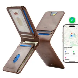 ESR ESR Classic Geo Geldbörse mit Find My-Funktion und RFID-Schutz, Braun – Produktbild 1 von 1
