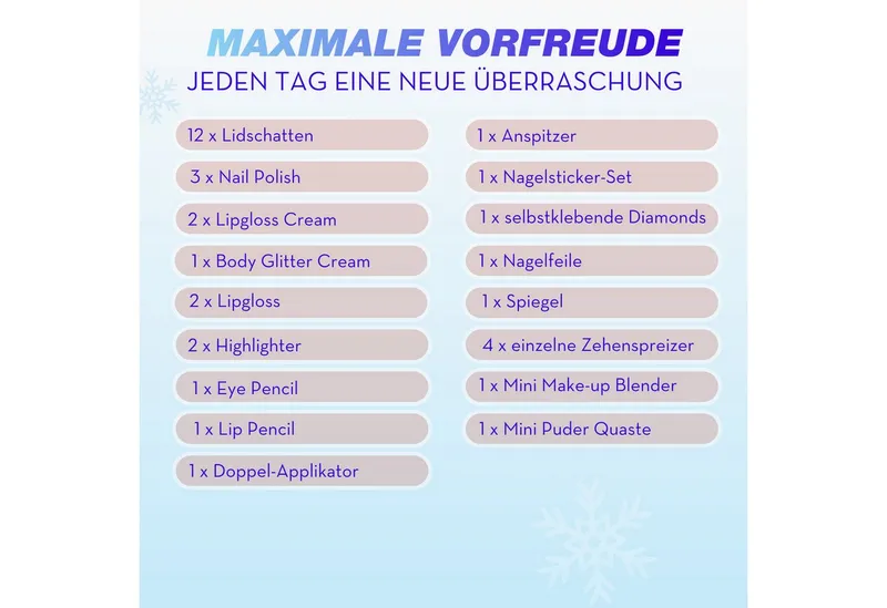ZMILE COSMETICS Kosmetik-Adventskalender Beauty Adventskalender Scandic Wildlife – Produktbild 3 von 4