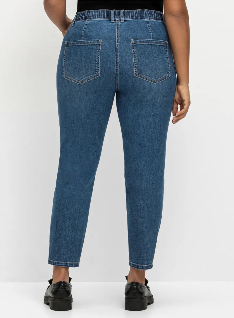 sheego Jeans blue denim, Blue denim, – Produktbild 1 von 2