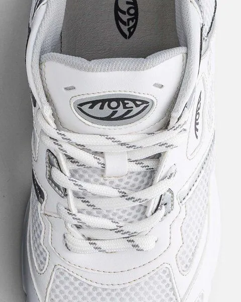 MoEa MoEa Sneakers Rush - White & Silver - Apple, Green, – Produktbild 4 von 4