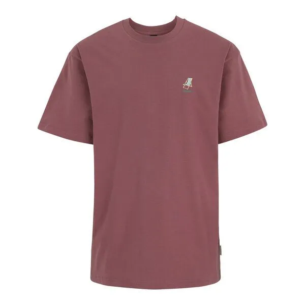 Iriedaily Iriedaily Homeoffice T-Shirt, Plum (rot), – Produktbild 1 von 3