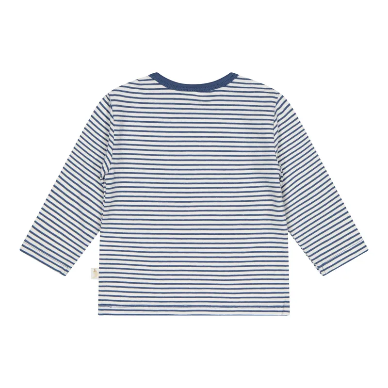 Salt and Pepper Salt And Pepper Shirt langarm Ringel Löwe, Blau | natur, – Produktbild 1 von 1