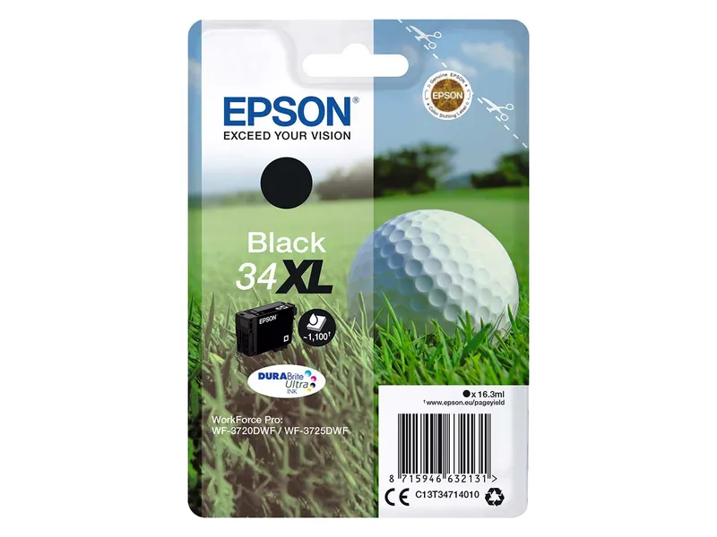Epson Epson Tintenpatrone T3471/ 34XL schwarz – Produktbild 2 von 2